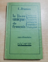 Le livre unique de francais