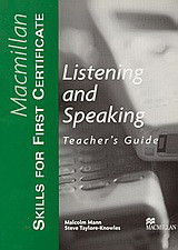 Skills for First Certificate, Listening and Speaking: Teacher's Guide