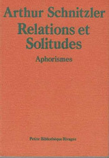 Relations et solitudes