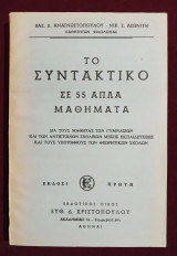 Το συντακτικό σε 55 απλά μαθήματα - 1η Έκδοση - (Ε46).