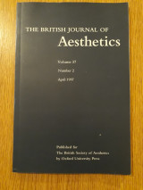The British Journal of Aesthetics, vol. 37,2 (April 1997)