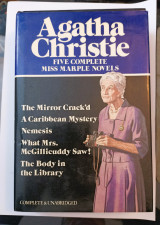 Agatha christie five complete miss marple novels