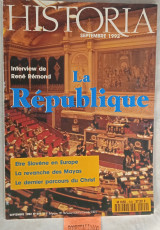 Historia. #549. La Republique interview de Rene Remond. Etre Slovene en Europe