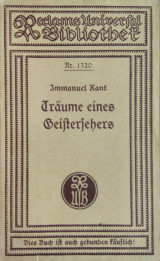 Träume eines Geistersehers