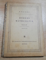 Höhere mathematic teil iv