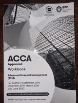 Acca Advanced Financial Management (Workbook)
