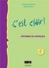 C'est clair 1. Methode de francais