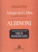 Adagio in G Min for strings and organ: on two thematic ideas and a figured bass by ALBINONI - transcription for solo guitar
