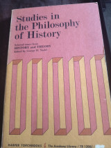 Studies in the philosophy of history