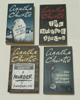Agatha Christie 4 Αγγλικά βιβλία.