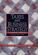 Taxes and Business Strategy