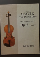 Sevcik Violin Studies op. 6 part 2