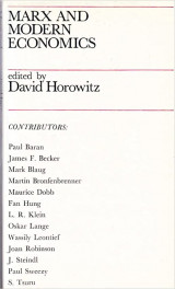 Marx and Modern Economics