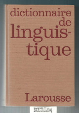Dictionnaire de linguistique