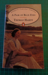 A pair of blue eyes