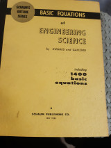 Basic equations of enginnering science ,Schaum's Outline