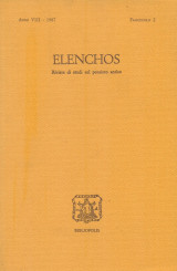 Elenchos – 1987, 2 [Rivista di studi sul pensiero antico]