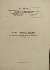 Nato defence policy proceedings of the congress held in Thessaloniki 3-6 November 1966