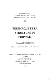 Télémaque et la structure de l'Odyssée
