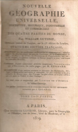 Nouvelle geographie universelle, Tome I - Ire partie