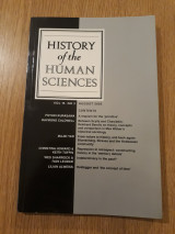 History of the Human Sciences, vol. 15,3