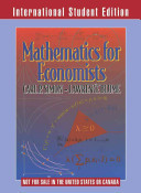 Mathematics for Economists
