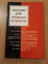 History of the Human Sciences, vol. 11,2