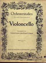 Orchester studien fur alle instrumente Violoncello heft 4