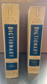 The New Webster Dictionary of the english language, 1971