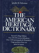 The American Heritage Dictionary