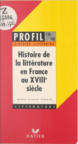 Histoire de la littérature en France au XVIIIe siècle