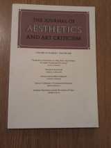 The journal of aesthetics and art criticism, vol. 58,1 (Winter 2000)
