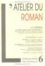 L' ATELIER DU ROMAN ΤΕΥΧΟΣ 6