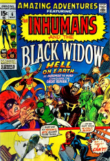 The Inhumans and the Black Widow