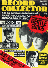 Record Collector, Jan. 1982, No.29