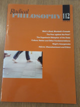 Radical philosophy, issue 112 (March/April 2002)