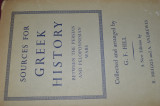 Sources for greek history between the persian and peloponisian wars