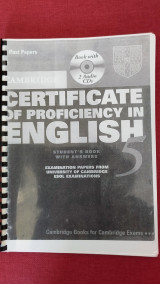 Cambridge Certificate of Proficiency in English 5 (student's book with answers)