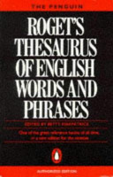 Roget's Thesaurus of English Words and Phrases