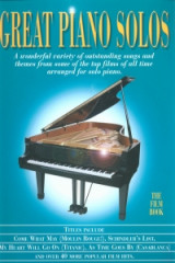 Great Piano Solos - Film Book
