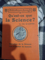 Qu'est-ce que la Science?
