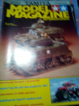 Tamiya model magazine no 9 1987