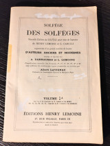 Solfege des Solfeges 1A