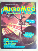 Περιοδικό MicroMad τεύχος 8 Νοέμβριος 1986
