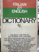 Italian and English Dictinary