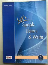 Lets speak listen and write 3 teacher's book