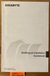 Gigabyte Multilingual Installation Guidebook