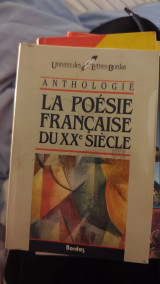 La poésie française du vingtième siècle La poésie française du XXe siècle