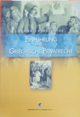 Einfuhrung in dae griechische Privatrecht