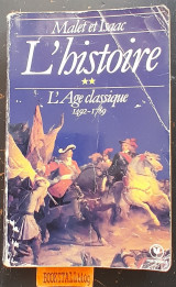 L'histoire t 2 l'age classique 1492-1789